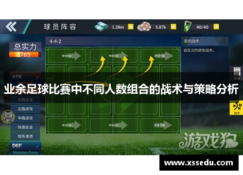 业余足球比赛中不同人数组合的战术与策略分析