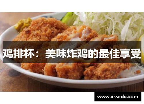 鸡排杯：美味炸鸡的最佳享受